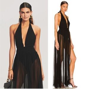 Retrofete ZION SILK CHIFFON DRESS